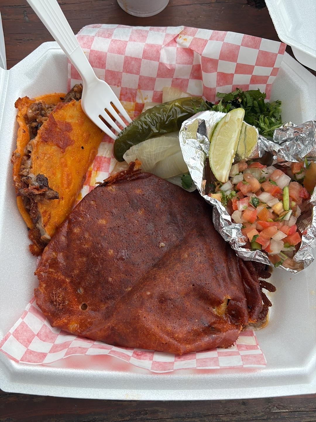 TAQUITOS TEPA food close-up